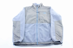 suitable for sports competitions Embroidered Women's The North Face Embroidered Logo Blue/Purple Denali Jacket