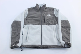 Chill Resistant Receipt Women's The North Face Grey & White Denali Jacket