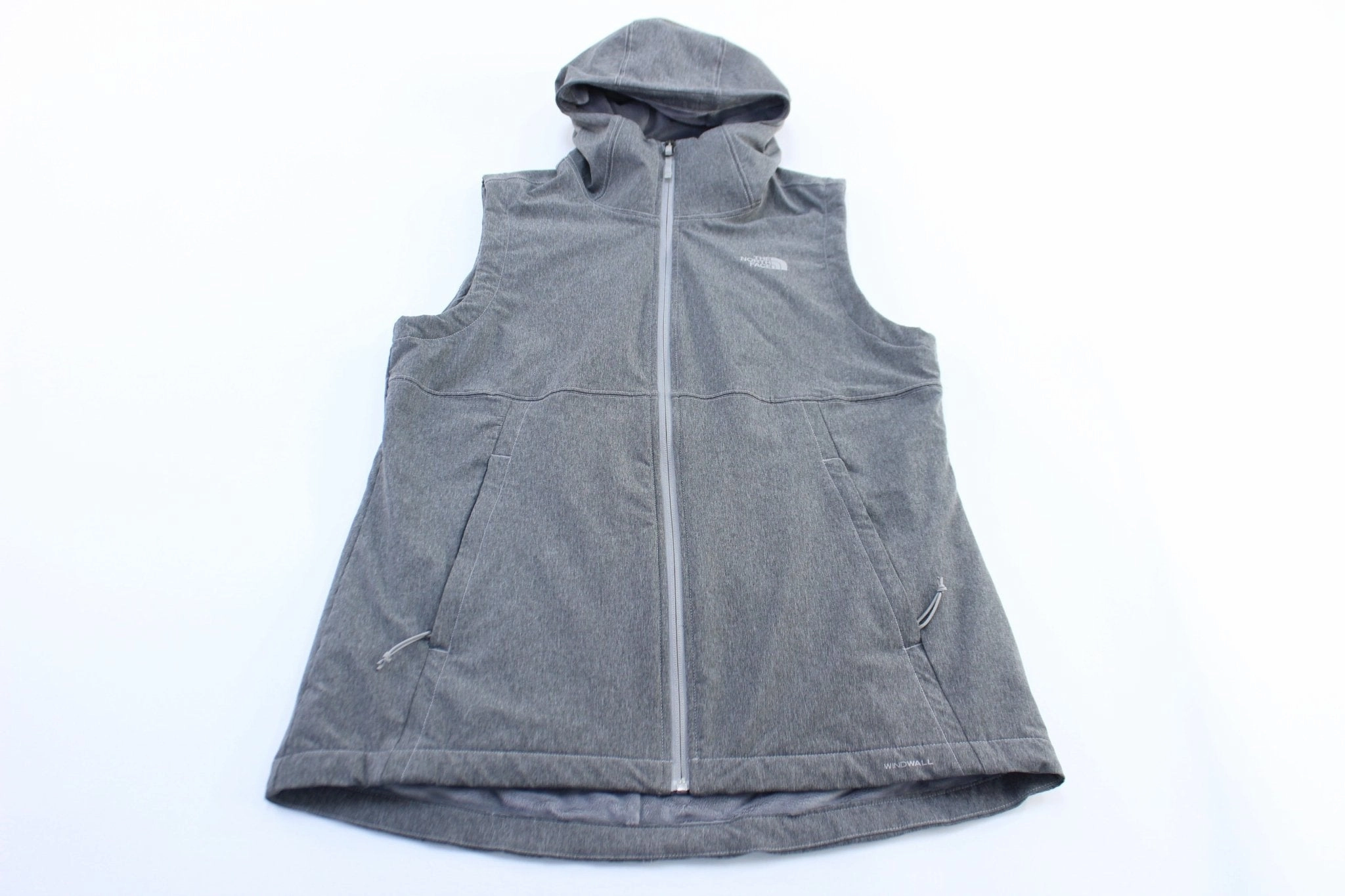 professionals Women's The North Face Logo Grey Zip Up Hoodie