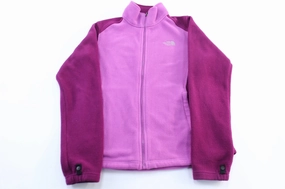 Admire Spread Women's The North Face Pink & Purple Fleece Zip Up Jacket