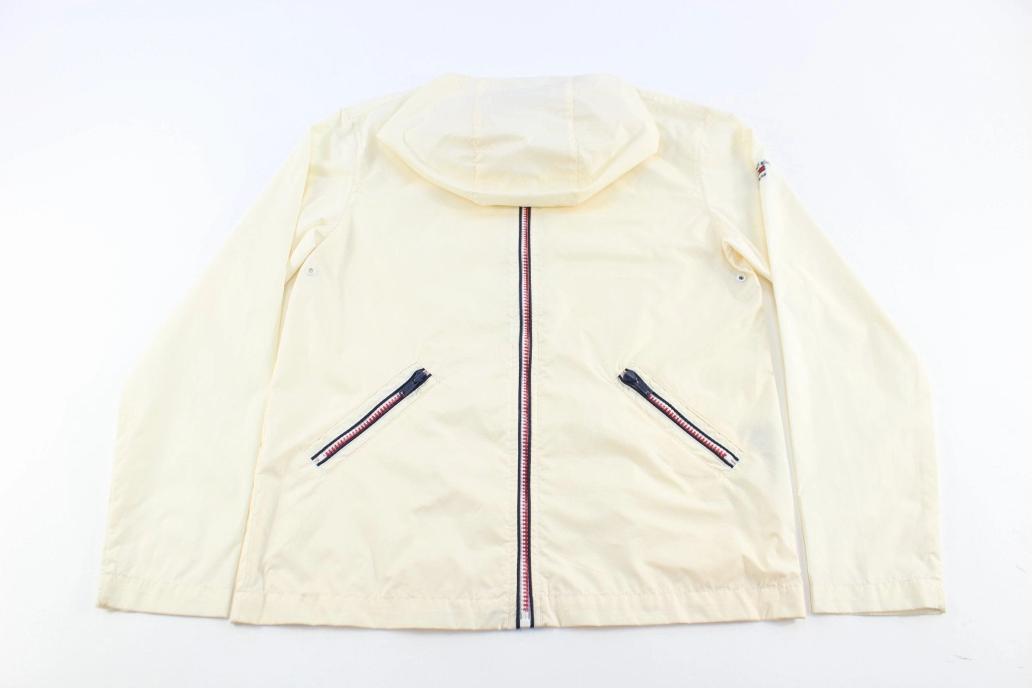 Noise Reducing Fabric Women's Tommy Hilfiger White Zip Up Jacket