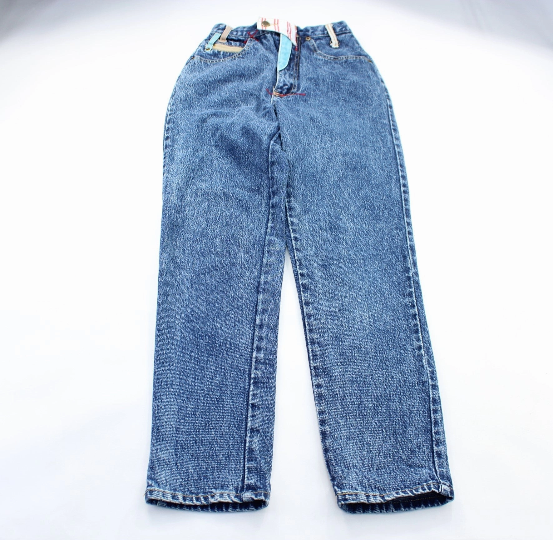 Chic Comfort Women's Traffic Patchwork Denim Jeans
