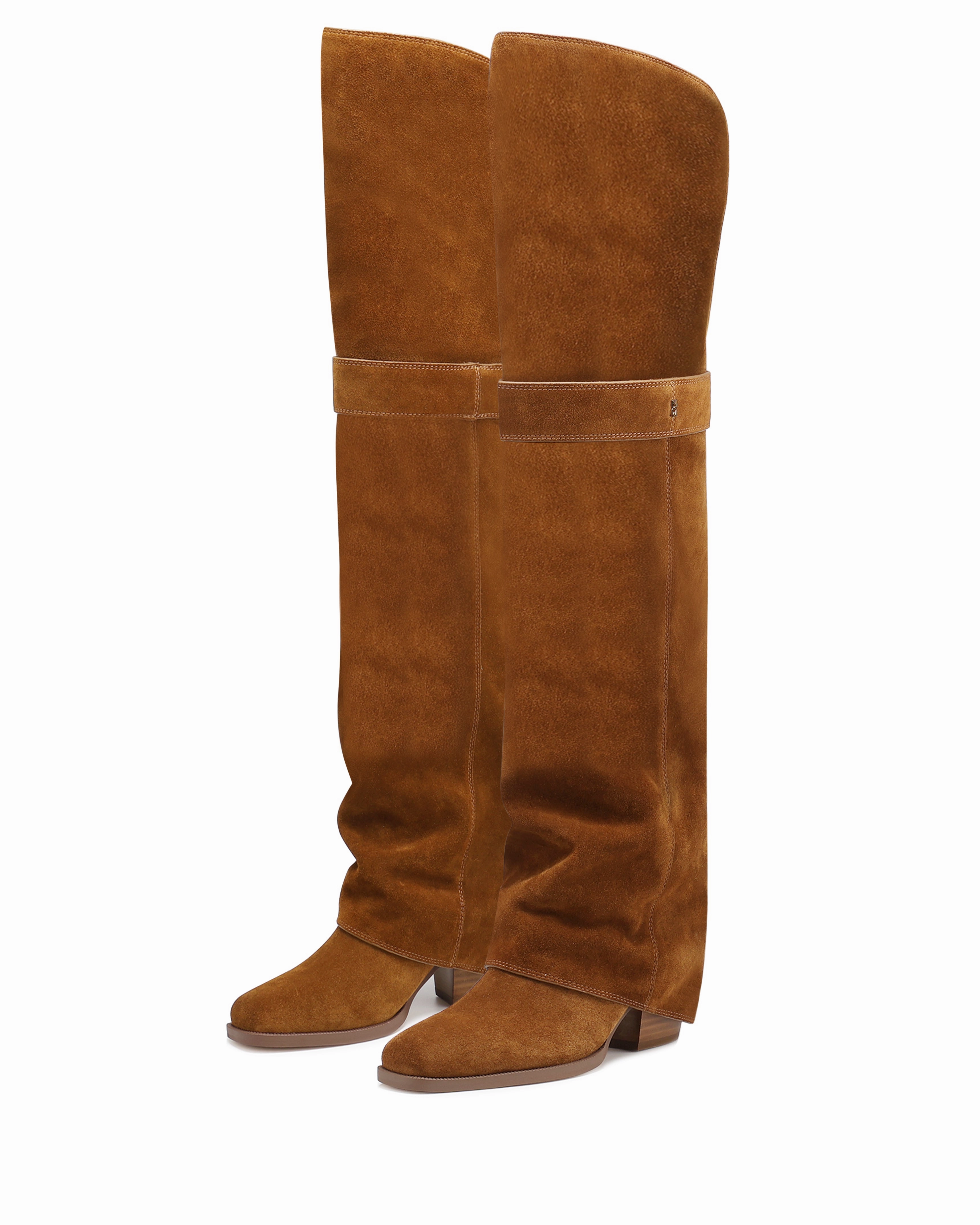 Elegant Look Wonder Chestnut Suede