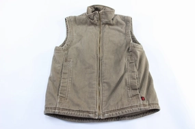 Distribute Preserve Woolrich Woolen Mills Fleece Lined Zip Up Vest