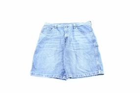 Layered Panel Design ReinforcedKnees Wrangler Denim Carpenter Shorts