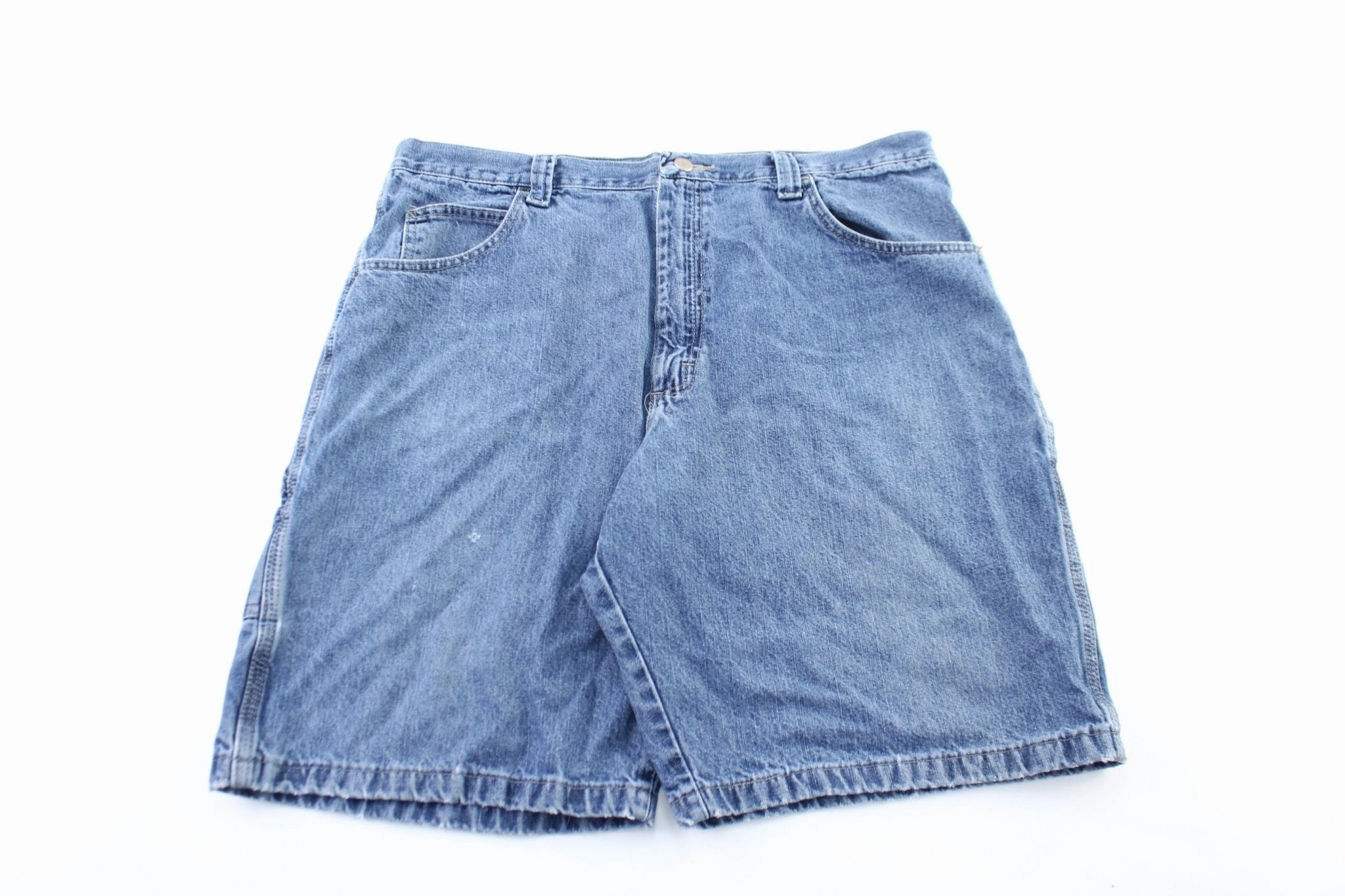 Wrangler Denim Carpenter Shorts Snag Proof Fabric Active Utility