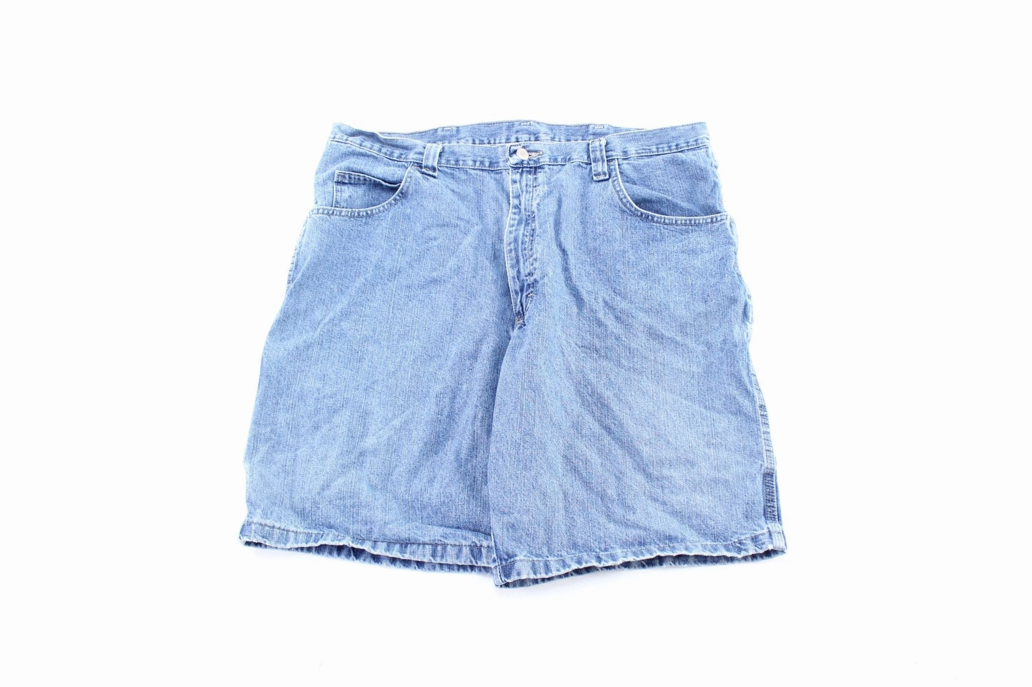 AdjustableWaistband Formal Look Wrangler Denim Carpenter Shorts