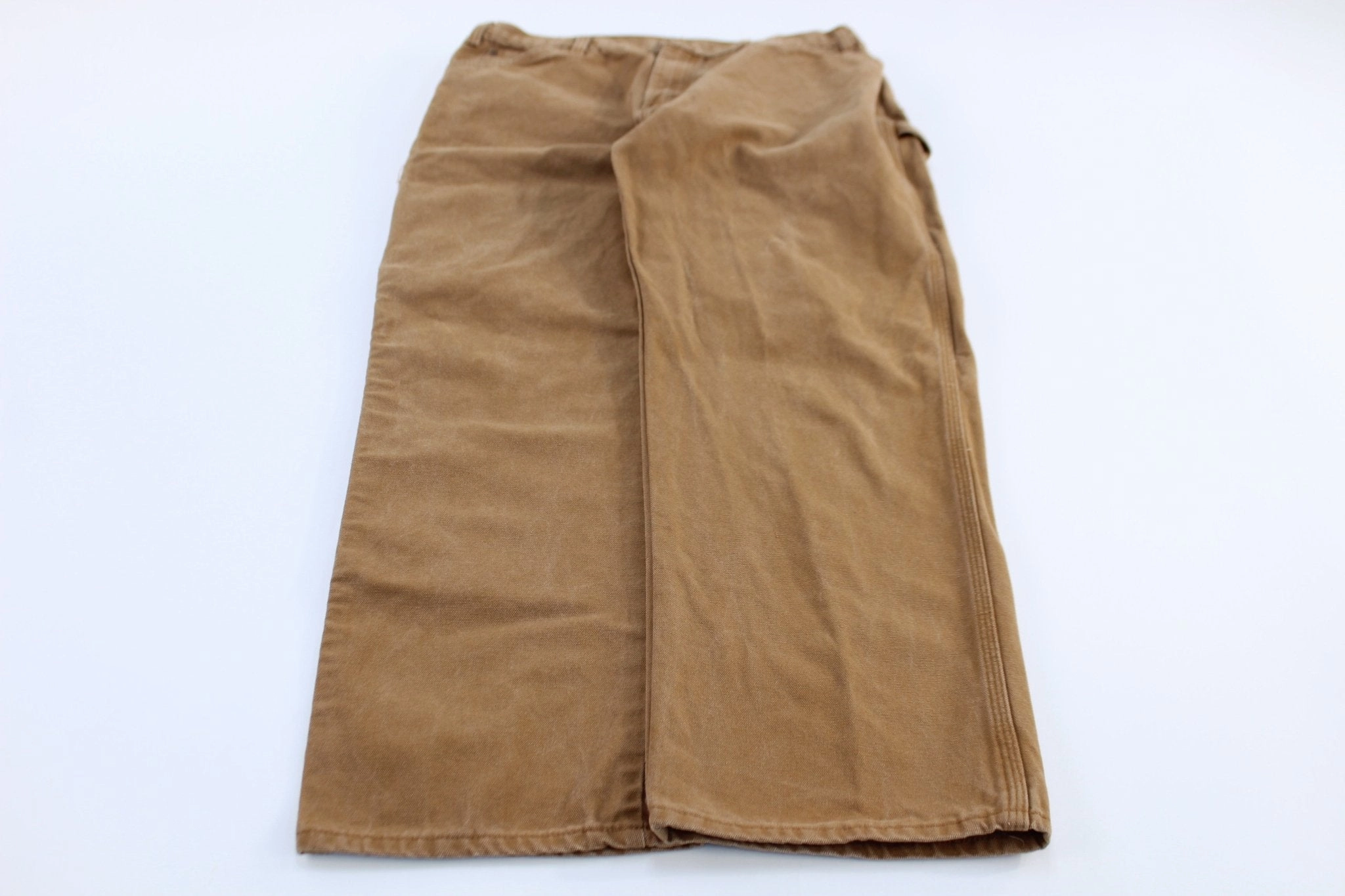 MultiPocketSystem Dickie's Logo Patch Tan Carpenter Pants