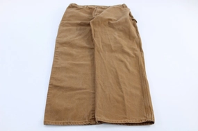 MultiPocketSystem Dickie's Logo Patch Tan Carpenter Pants