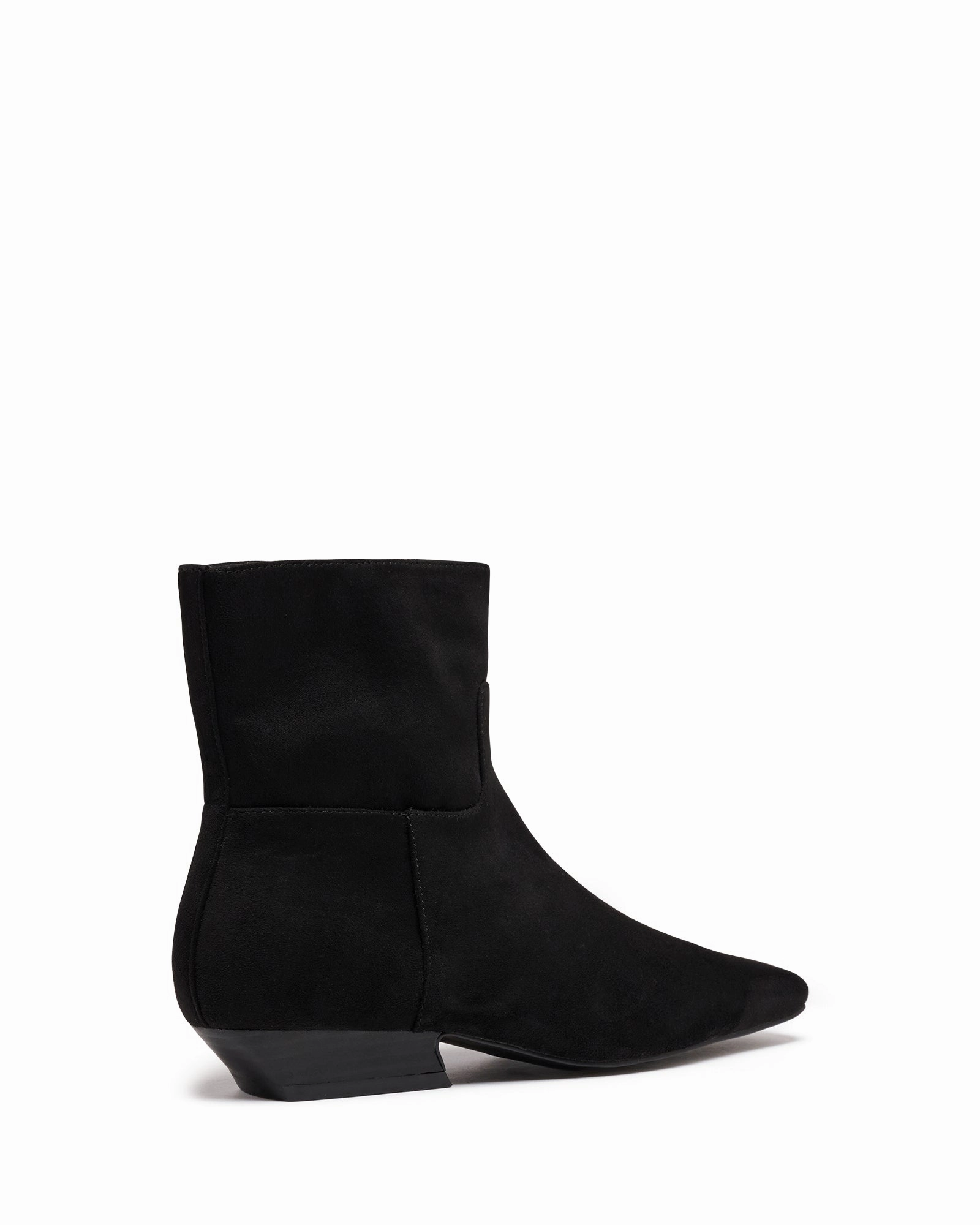 Velvet Texture Insulated Mountain Climber Xanthe Ankle Boot Black Suede