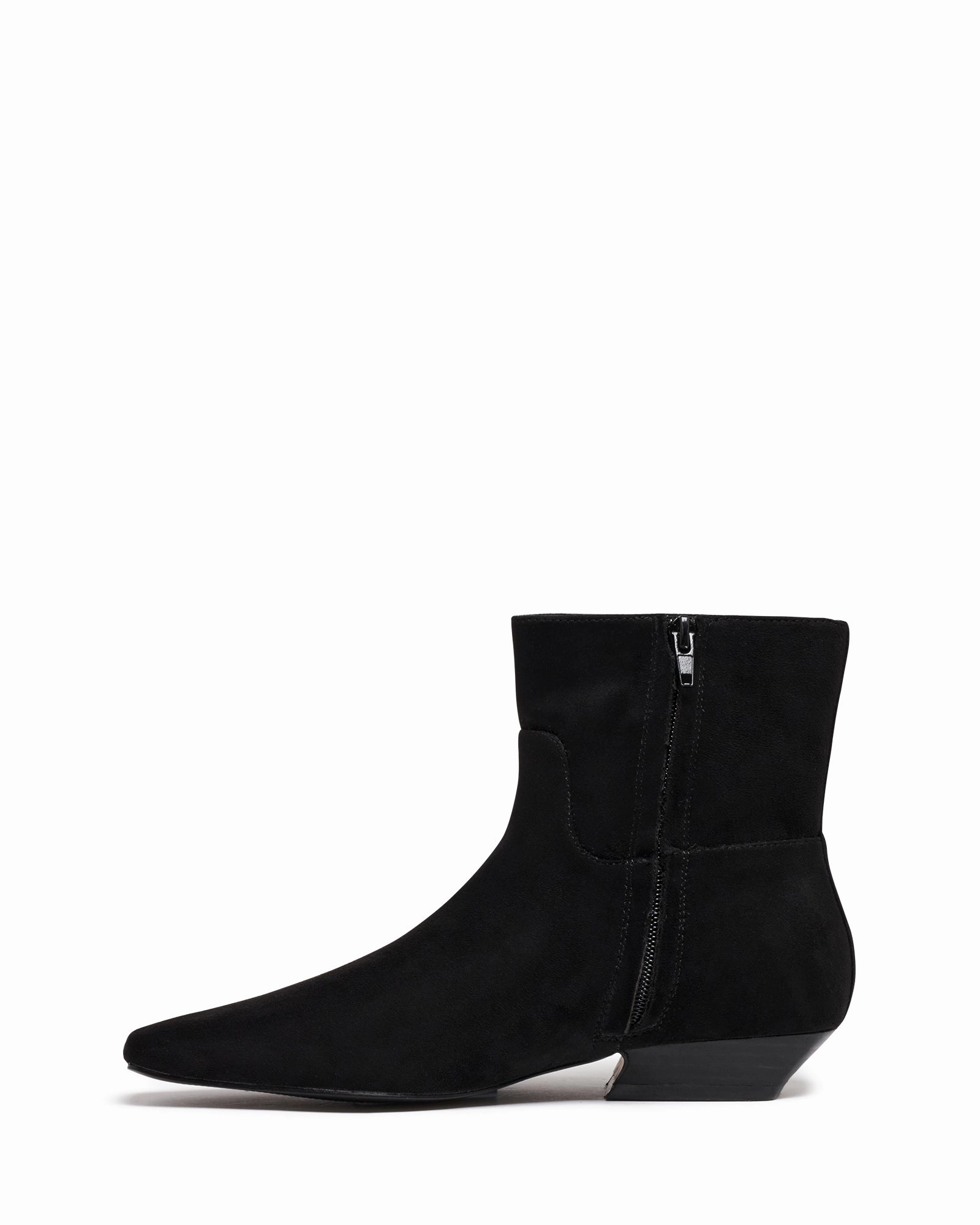 Xanthe Ankle Boot Black Suede Insulated Rural Traveler