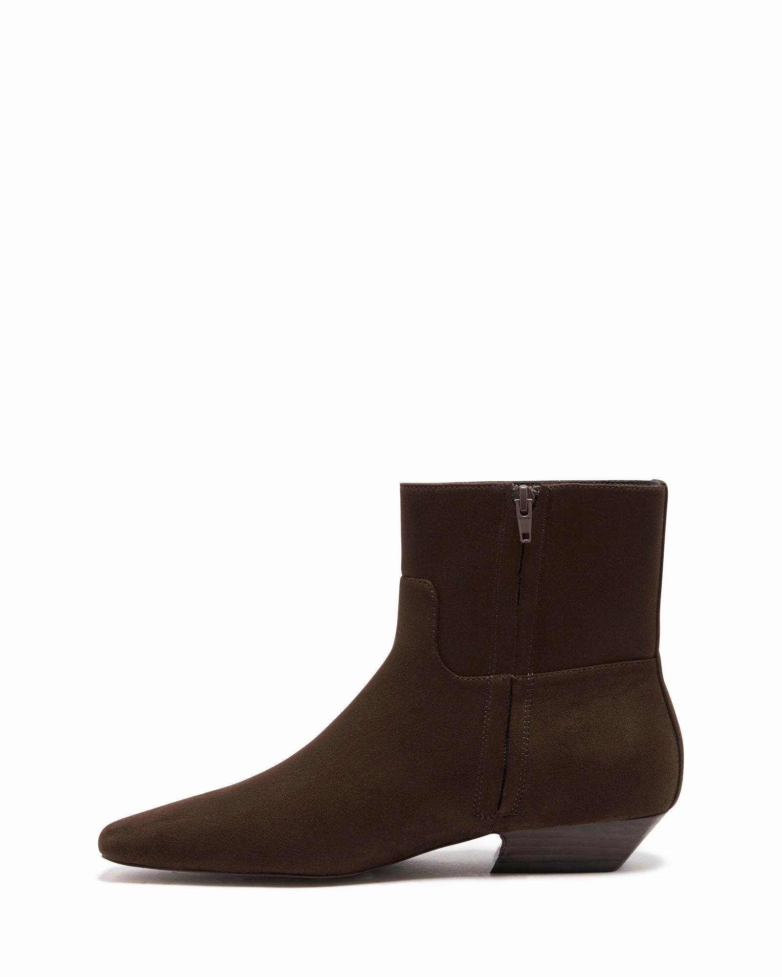 Xanthe Ankle Boot Chocolate Suede Flexible Nightclub
