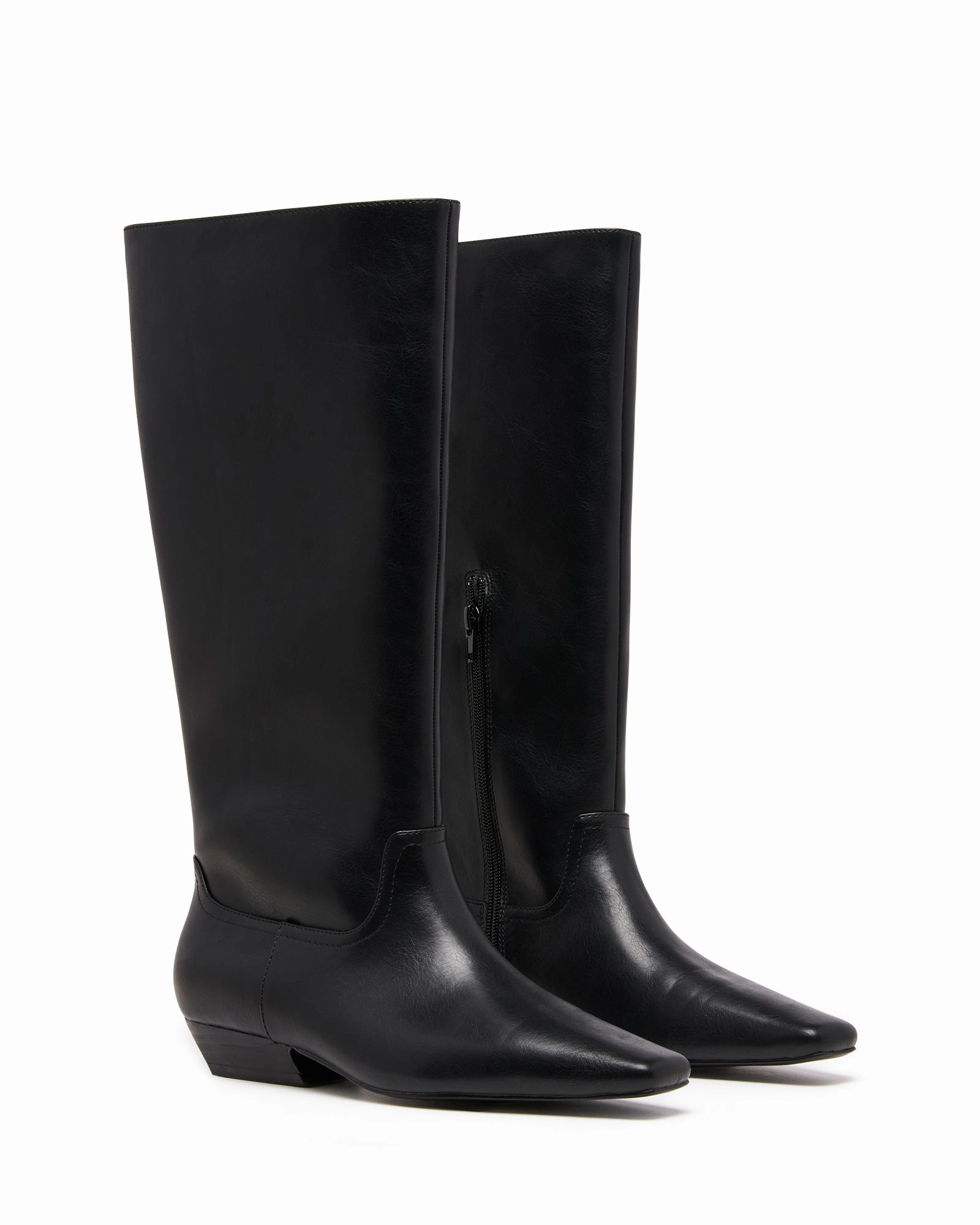 Xavier Tall Boot Black Padded Interior Weather Resistant User Ankle padding