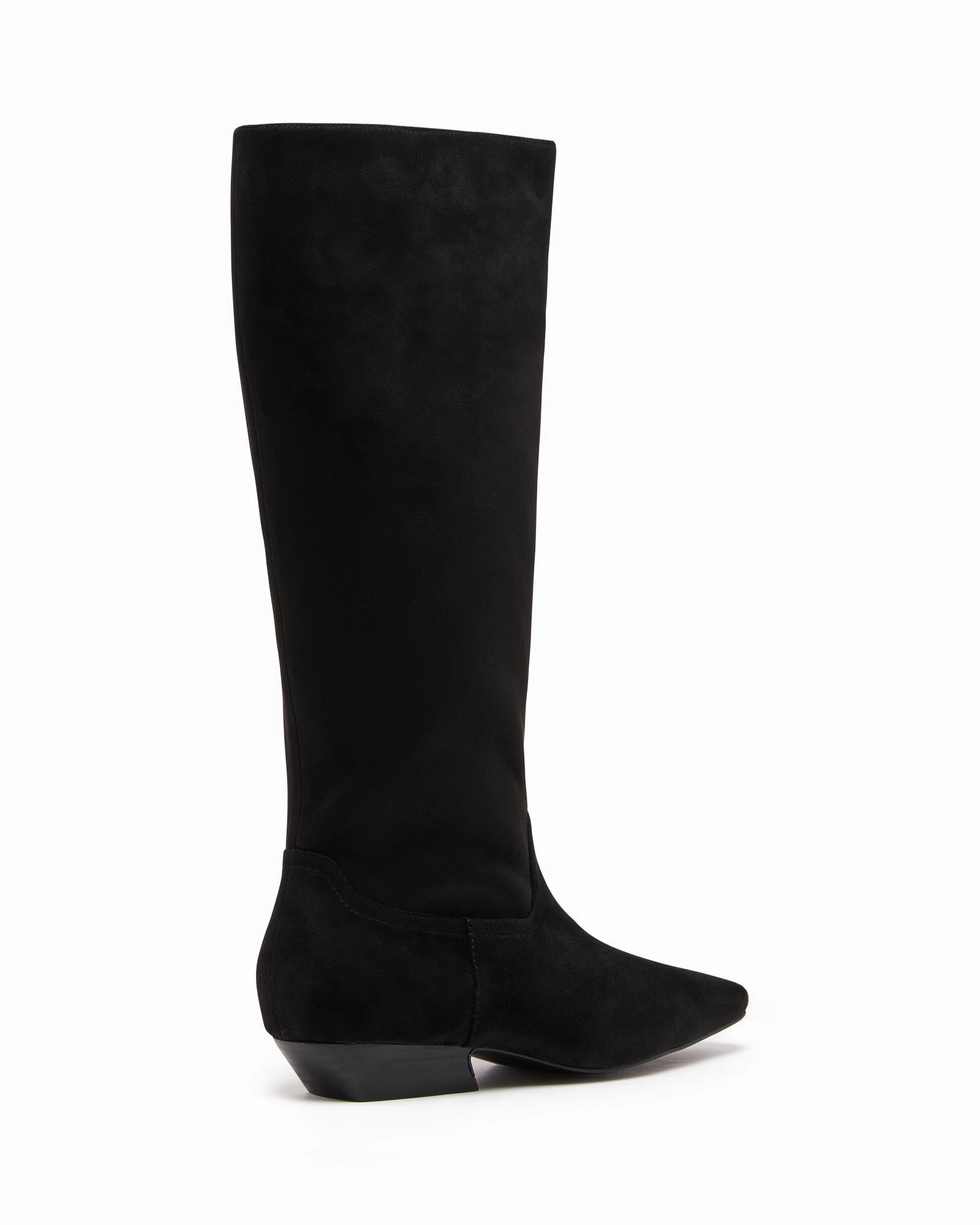 Xavier Tall Boot Black Suede Dynamic Cushioning