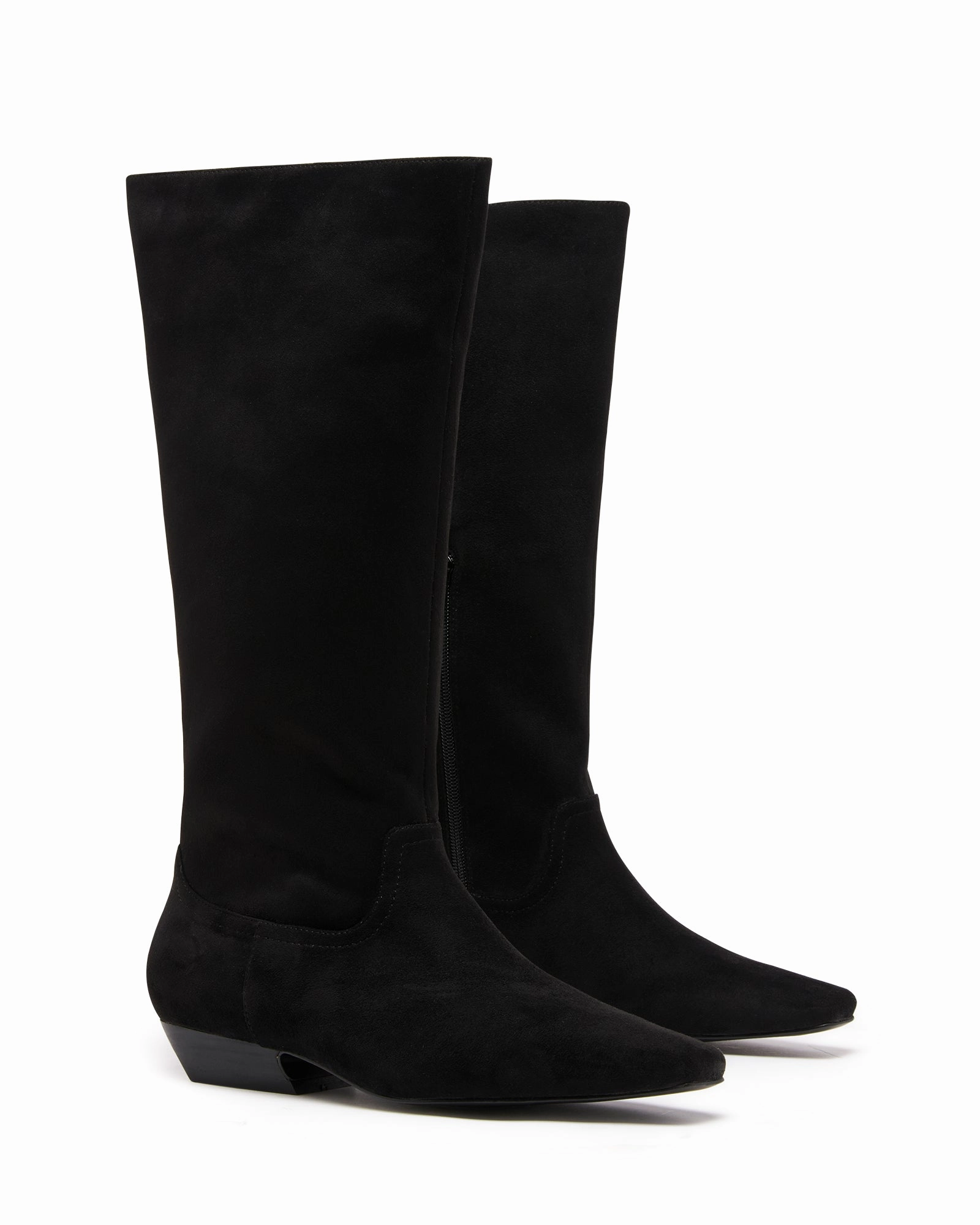 Xavier Tall Boot Black Suede Comfort Lining Adventure Seeker Protective Finish All Day Worker