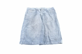 Feminine Cut Y2K Indigo Denim Shorts