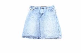Perfectly Fit Non Bulk Y2K Intfringement Raiders Denim Shorts