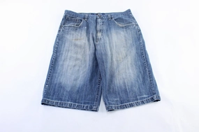 Y2K Lot 29 Denim Shorts FlameRetardantTreatment Versatile Wear