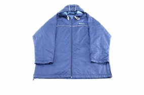 Fade Resistant Dye Present Y2K Nike Basketball Logo Reversible Hooded Zip Up Jacket