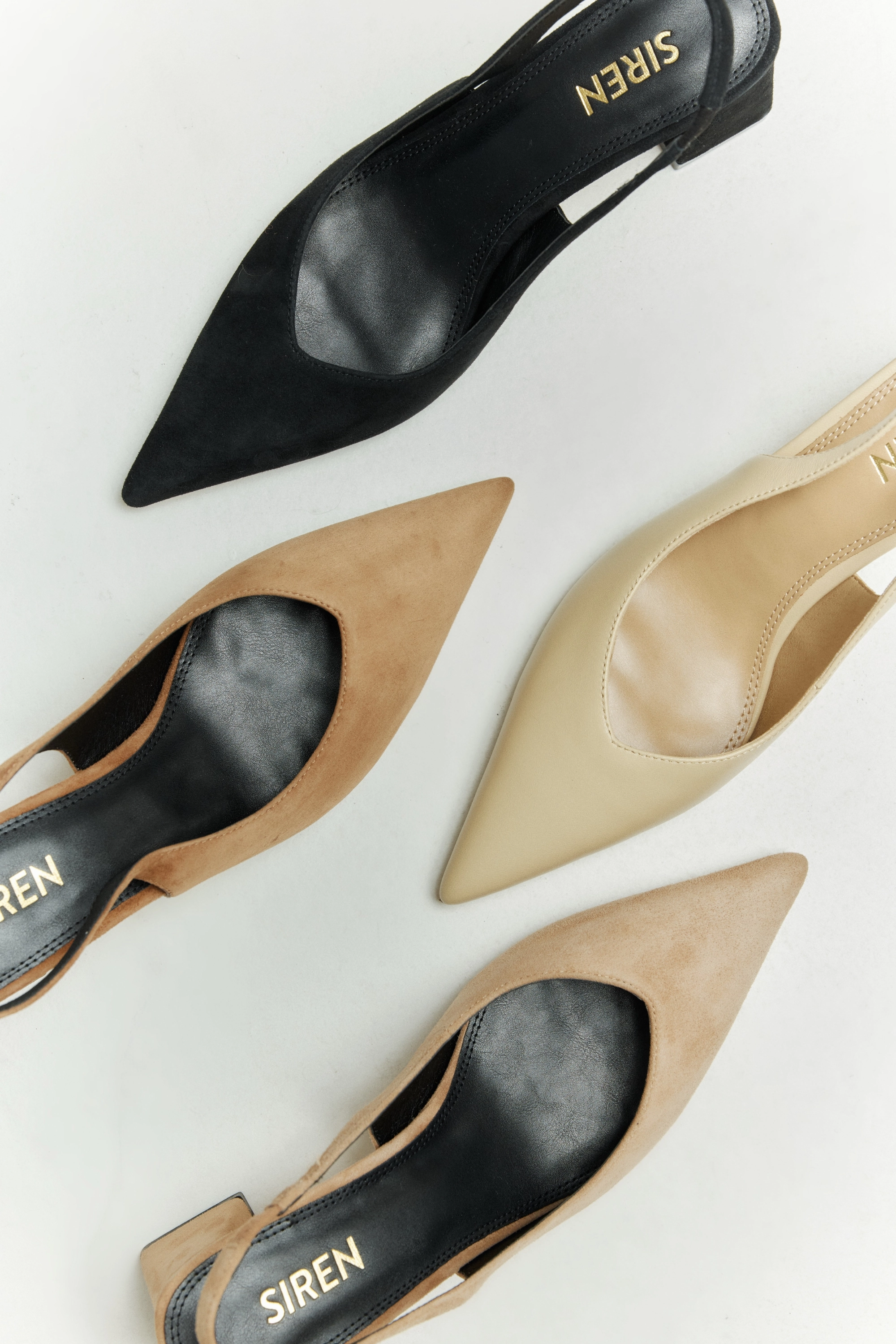 Yankee Slingback Block Heel - Camel Tan Suede Bus travel Loose Step