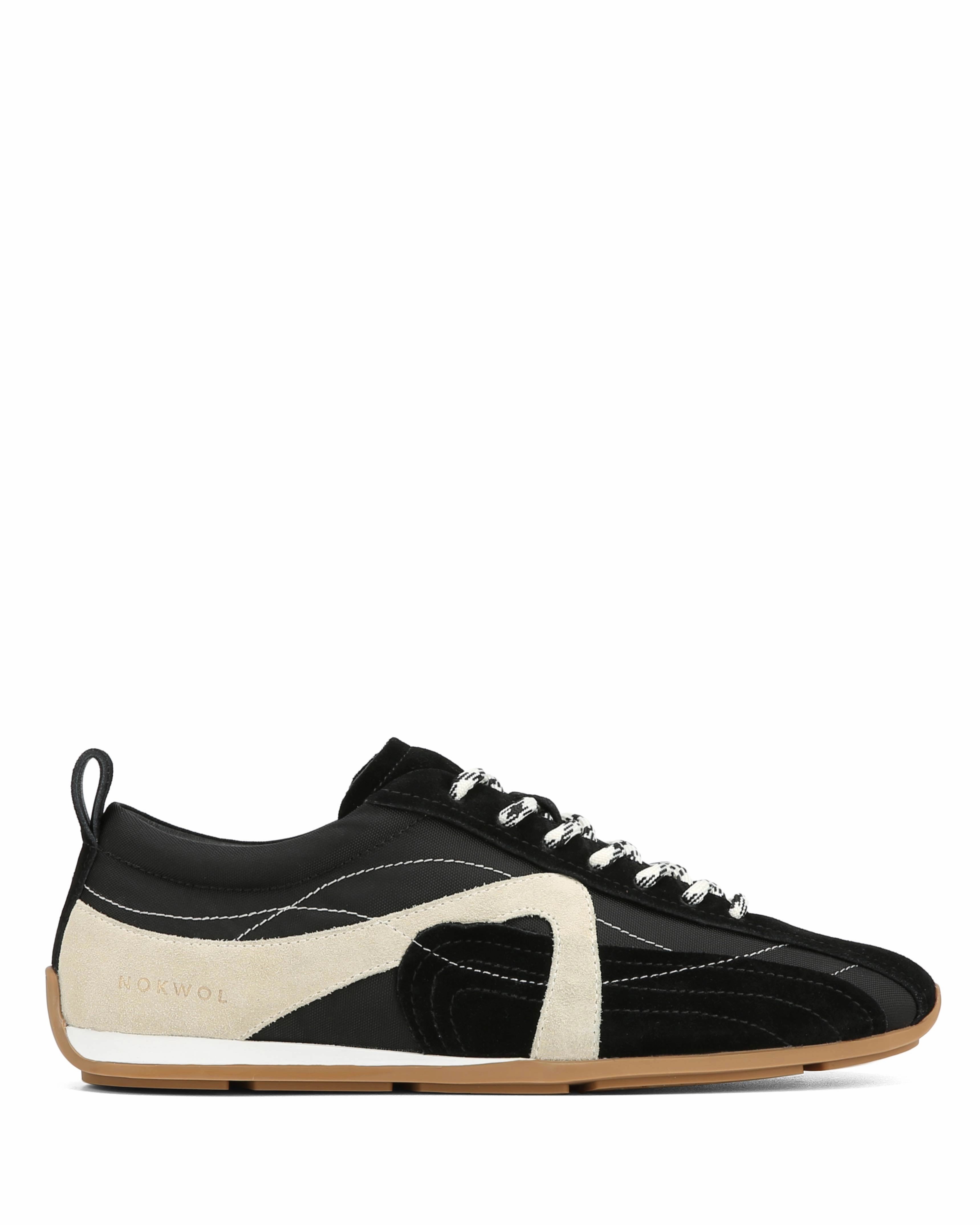 Comfortable Comfortable Footbed Matrix Black Nylon/Suede