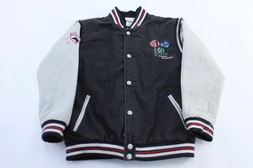 Youth Power Rangers SPD Embroidered Varsity Bomber Jacket suitable for extreme sports